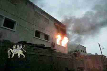 عاجل : اندلاع حريق باحد المساكن بشيخ عثمان