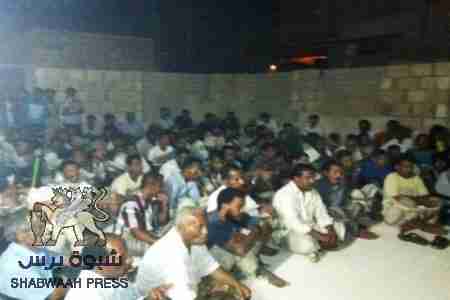 مجلس الحراك السلمي والحركة الشبابية والطلابية بمدينة شحير يناقش