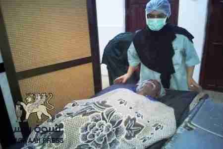 نجاح عملية جراحية للجريح محمد صالح صوابان الخليفي بأحد مشافي عدن