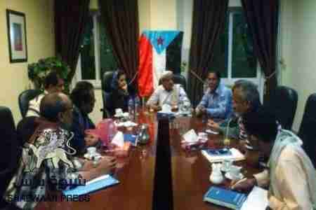 اللجنة التحضيرية للمؤتمر الجنوبي الجامع تواصل أعمالها في عدن