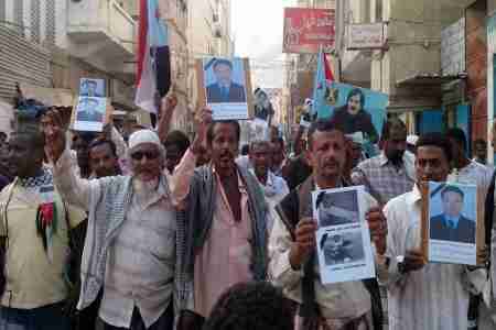 قوى الحراك تحيي  يوم الأسير الجنوبي بعد تلاشي  بمسيرات تضامنية مع شهداء ثورة الشعب الجنوبي