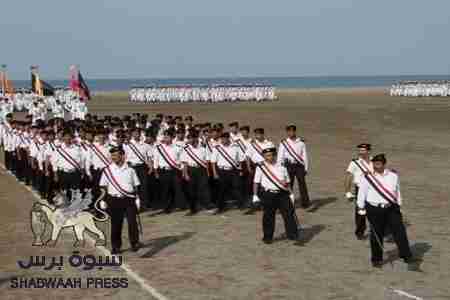 اللواء الثاني مشاة بحري ببلحاف يحمي المتقطعين لوقود كهرباء شبوة