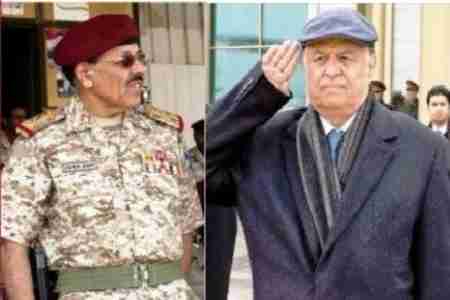 أسرار غياب علي محسن عن إجتماع الرئيس بالقيادات العسكرية والغاء زيارة قيادي مؤتمري للدفاع