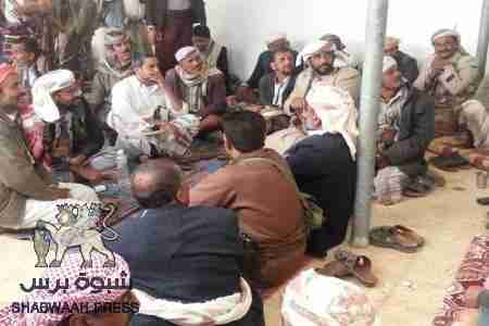 اجتماع قبلي في شبوه يدعو الى : استدعاء العسكريين المتقاعدين وتشكيل مجلس عسكري.
