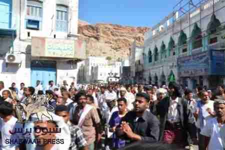 الهيئة التنسيقية للهبة الشعبية بحضرموت تدعو لإسبوع من  أجل المستقبل