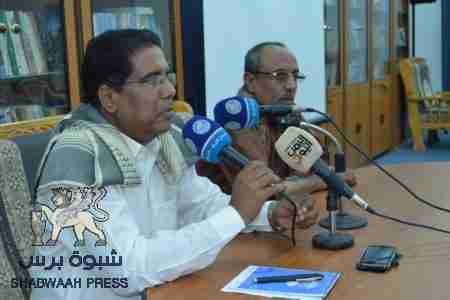 خلال مؤتمر صحفي للهيئة التنسيقية للهبة الشعبية صباح اليوم بالمكلا.. لا تناقض أو خلاف بين الحلف والهيئة..