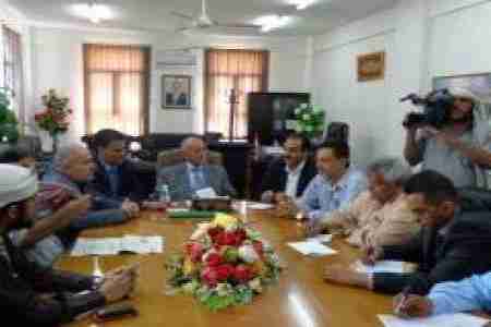 قيادة المؤتمر الشعبي العام تقف مع مطالب حضرموت وابناءها وترفض المحاصصة والوصاية الحزبية والسياسية