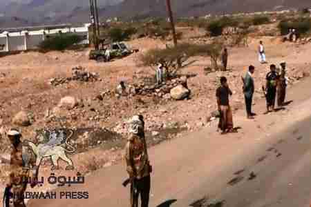 سقوط جريح بملاح ردفان وتعزيز عسكري يصل المنطقة