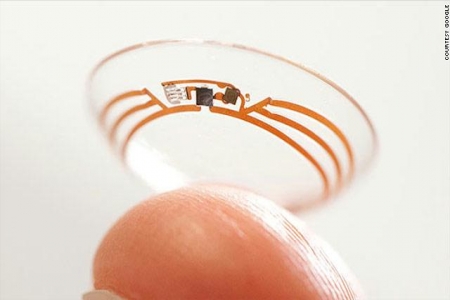 "غوغل" تطور عدسة لاصقة تراقب صحتك