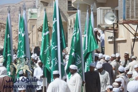 تحت شعار ‘‘ الله ورسوله أحق أن يرضوه ‘‘ مدينة تريم ودار المصطفى للدراسات الاسلامية يشهد اقامة المولد النبوي الكبير‘‘