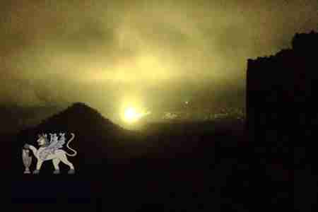 شهيدين قبل قليل في مدينة الضالع في قصف مدفعي متجدد