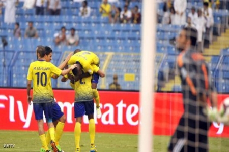 قطار النصر يعبر الاتفاق بالدوري السعودي