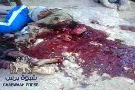 قتيلين في غارة لطائرة بدون طيار في موقع الهجوم على طقم الجيش اليمني بميفعة شبوه