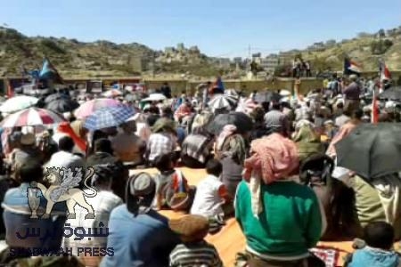 معربان يهر وسرار يافع يشددان على التصعيد في خطب الجمعة