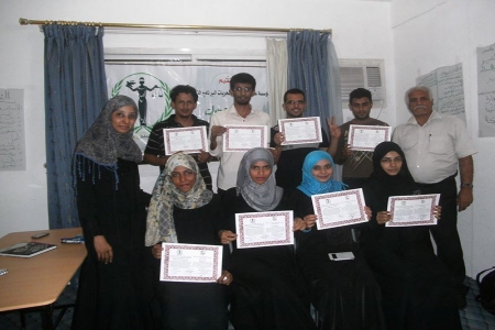 اختتام المرحلة الثالثة من برنامج &lsquo;&lsquo; بناء قدرات نشطاء المجتمع &lsquo;&lsquo; لمؤسسة عـــــدالة بعدن