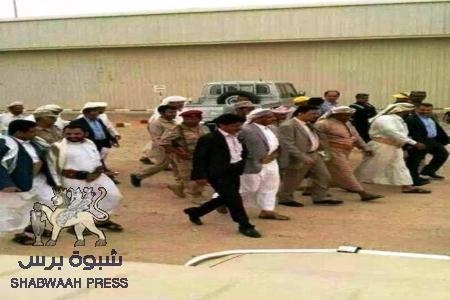 أول محطة كهرباء تعمل بالغاز في شبوه بمديرية عسيلان