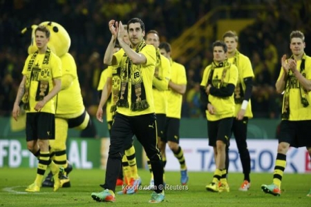 دورتموند يجتاز فولفسبورج "سييء الحظ" بثنائية ويصعد لنهائي كأس ألمانيا
