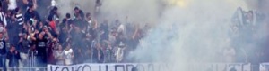الشغب يتسبب في الغاء مباراة بالدوري البلغاري