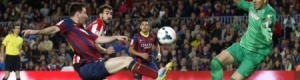 برشلونة يستعيد ذاكرة الانتصارات بفوز صعب على بلباو يقفز به لوصافة الليجا مؤقتا