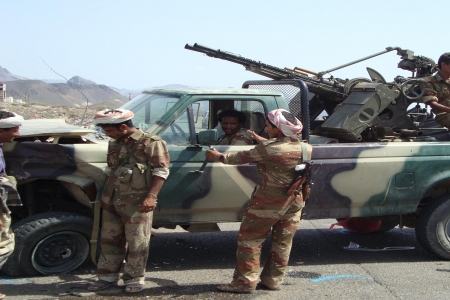 مقتل 4جنود وأسر اخرين في اشتباكات بمنطقة الحيمة غرب صنعاء