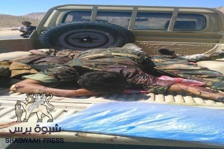 موقع وزارة الدفاع : مصرع خمسة من قيادات القاعدة بشبوة بينهم الإرهابي ابوالقعقاع