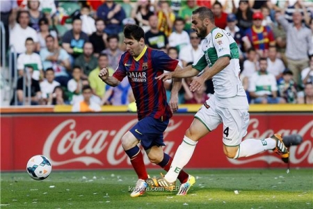برشلونة يسقط في فخ التعادل مع إلتش