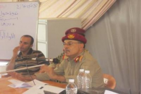 اجتماع بقيادة محور عتق يناقش الأوضاع الأمنية في محافظة شبوة