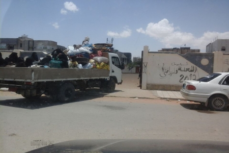 سكاي نيوز : اليمن .. نزوح جماعي في محافظة شبوه الجنوبية