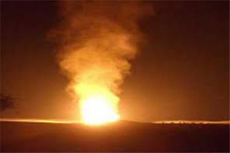 ريسه المأربيه أول امرأة في اليمن تفجر أنبوب نفط