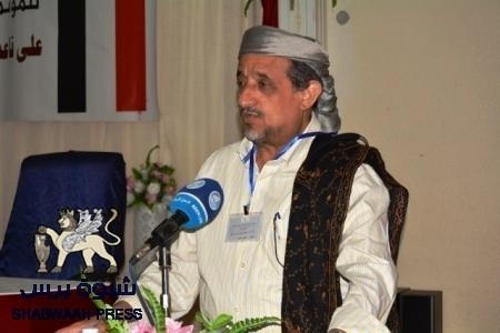 الشيخ صالح بن فريد: رسالة مكتب البيض ( يحي غالب) غير مسئولة والبيض داعم للمؤتمر الجنوبي الجامع