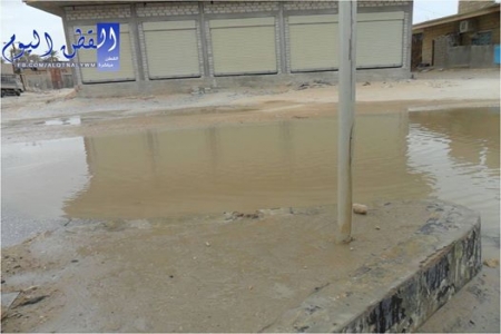 مجهولون يفجرون أنابيب مياه القطن الرئيسية