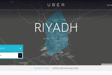 شركة Uber لخدمات السائق الخاص تطلق خدمتها رسميًا في الرياض