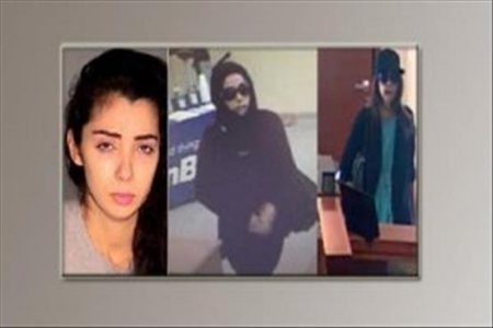 السجن 42 شهراً للفتاة السعودية سارقة 5 بنوك بأمريكا