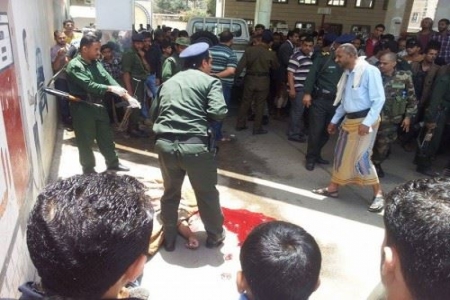 قوات الامن تحاصر اسرة شهيد ازمة المشتقات النفطية بصنعاء وتروع النساء والاطفال