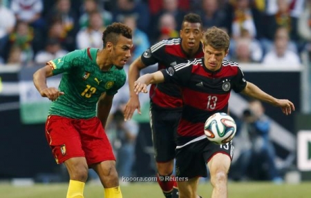 الكاميرون تفرض التعادل على ألمانيا قبل المونديال