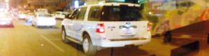لتفادي تسجيل مخالفة مرورية : سيارة تابعة لـ ‘‘الهيئة الأمر بالمعروف‘‘ تطمس لوحتها في مكة المكرمة