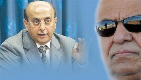 القربي يهاجم هادي على خلفية تمسكه بابن مبارك