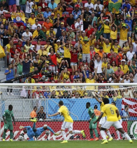 المنتخب الكولومبي يدهس أفيال كوت ديفوار ويضع قدما في الدور الثاني
