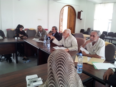ضمن ترتيباتها لفعالية الذكرى الواحدة والاربعون لتأسيس الحركة التعاونية..هيئة إستعادة الحركة التعاونية تلتقي بوزير الإدارة المحلية