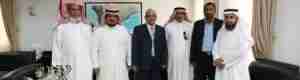 السفارة اليمنية بالرياض تستقبل وفد إدارة مجموعة البلاد