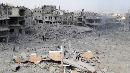 إسرائيل دمرت 10 آلاف منزل في غزة