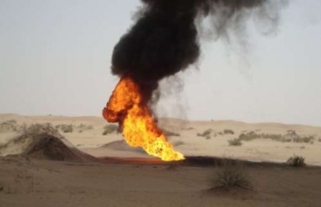 اليمن يستأنف ضخ النفط بأنبوب تعرض لهجوم