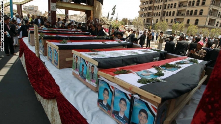 الـ CNN : اليمن: 36 قتيلاً بمعارك بين الحوثيين والإخوان.. وبن عمر يؤكد استمرار المفاوضات