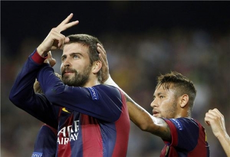 فوز هزيل لبرشلونة على أبويل في إفتتاحية مشواره الأوروبي