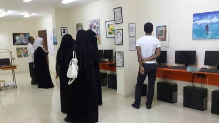 تواصل فعاليات معرض ومسابقة ‘‘ فن السلام ‘‘ في عدن
