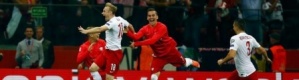بولندا تحقق أول فوز في تاريخها على ألمانيا