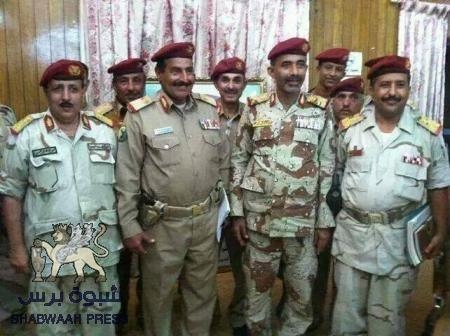 العميد صالح علي حسن يحل محل الصبيحي في قيادة المنطقة الرابعة