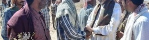 الجفري وقيادة الرابطة يزورون مقر قيادة حلف قبائل حضرموت بوادي نحب (صور)
