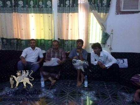 المرصد الإعلامي الجنوبي يزور الاخ الشنفرة