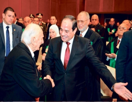 86 % من المصريين راضون عن أداء السيسي في إدارة الحكم